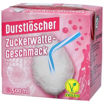 Durstlöscher - Zuckerwatte 500ml